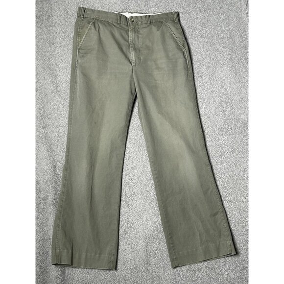 Vintage Filson Pants Mens 32x28 Khaki Chino Twill Workwear Field Straight Leg - Picture 1 of 15